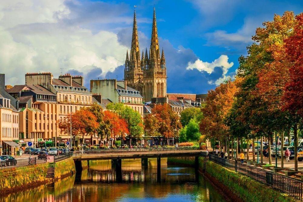 Appartement Luxe Quimper Exteriör bild